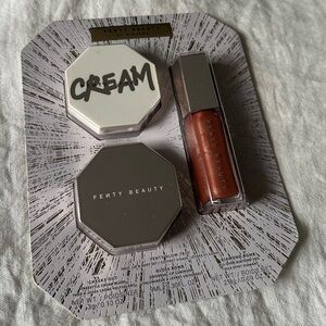 Fenty Glow Trio - Blush, Lip Gloss & Highlighter Set